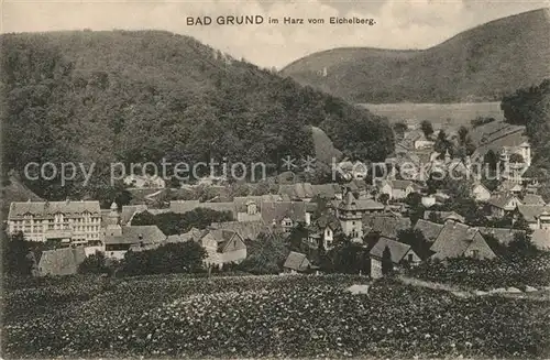 AK / Ansichtskarte Bad_Grund Blick vom Eichelberg Bad_Grund