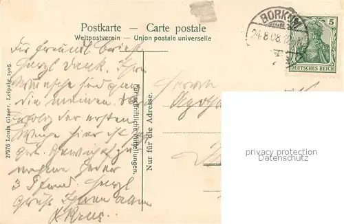 AK / Ansichtskarte Borkum_Nordseebad Sturmflut Borkum_Nordseebad