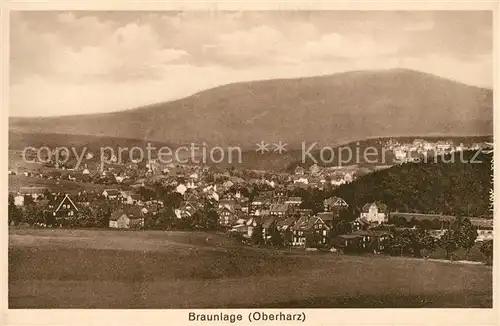 AK / Ansichtskarte Braunlage Panorama Braunlage