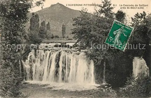 AK / Ansichtskarte Auvergne_Region Cascade de Saillant pres St Nectaire Auvergne Region