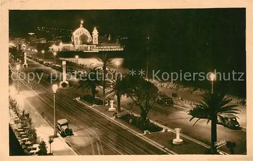 AK / Ansichtskarte Nice_Alpes_Maritimes Promenade des Anglais et le Casino de la Jetee Nice_Alpes_Maritimes