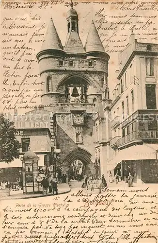 AK / Ansichtskarte Bordeaux Porte de la Grosse Cloche Bordeaux