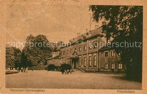 AK / Ansichtskarte Herrenhausen_Hannover Prinzenhaus Herrenhausen Hannover