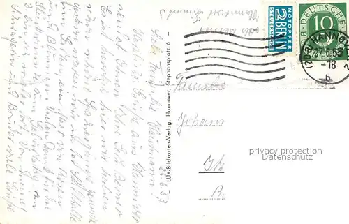 AK / Ansichtskarte Hannover Maschsee Obelisk Hannover