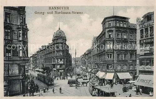 AK / Ansichtskarte Hannover Georg und Nordmann Strasse Hannover