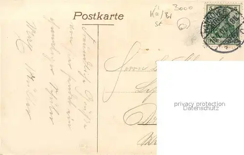 AK / Ansichtskarte Hannover Leinepartie Hannover