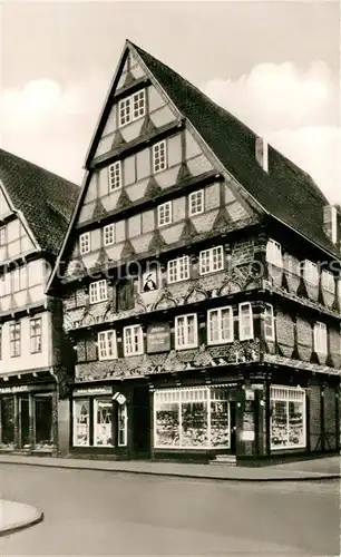 AK / Ansichtskarte Celle_Niedersachsen Hoeppener Haus Celle_Niedersachsen