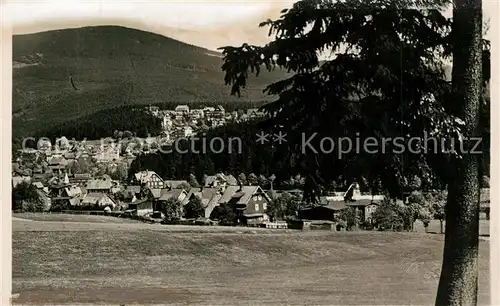 AK / Ansichtskarte Braunlage mit Wurmberg Braunlage