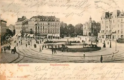 AK / Ansichtskarte Hannover Aegidienthorplatz Hannover