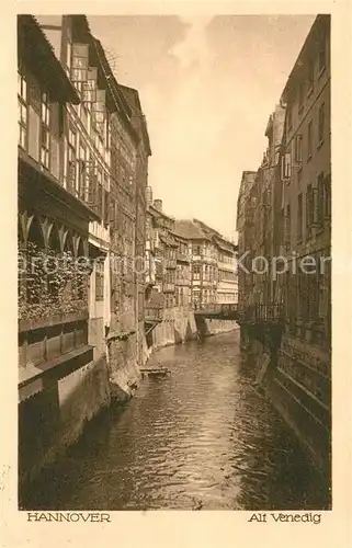 AK / Ansichtskarte Hannover Alt Venedig Hannover