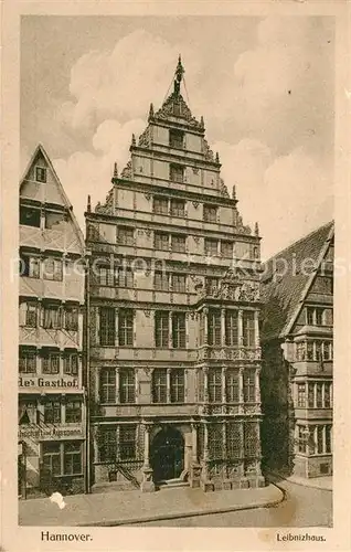 AK / Ansichtskarte Hannover Leibnizhaus Hannover