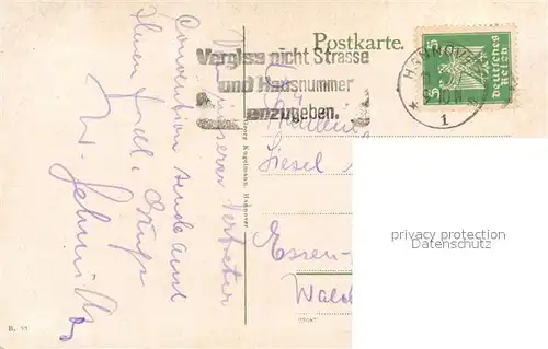 AK / Ansichtskarte Hannover Hauptpost Hannover