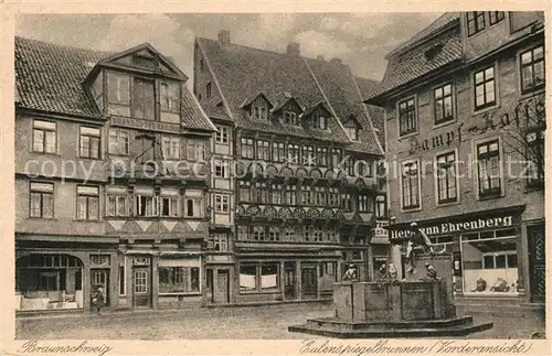 AK / Ansichtskarte Braunschweig Eulenspiegelbrunnen Braunschweig
