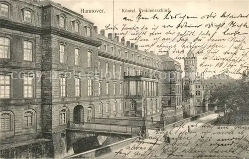 AK / Ansichtskarte Hannover Kgl Residenzschloss Hannover