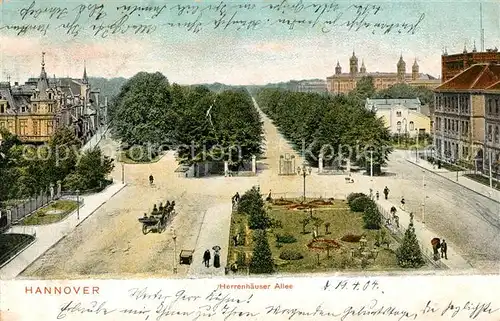 AK / Ansichtskarte Hannover Herrenhaeuser Allee Hannover