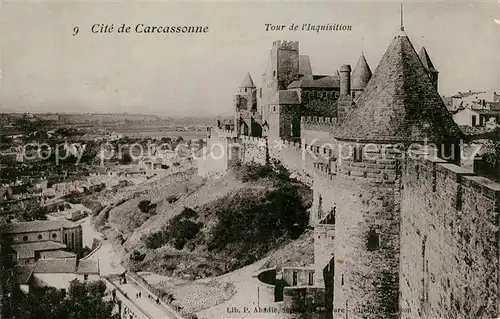 AK / Ansichtskarte Carcassonne Tour de l Inquisition Carcassonne