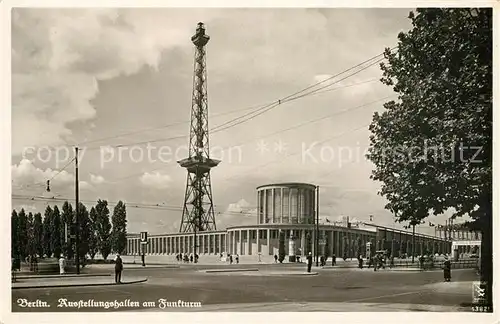 AK / Ansichtskarte Berlin Ausstellungshallen am Funkturm Berlin