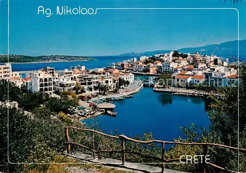AK / Ansichtskarte Kreta_Crete Agios Nicolaos Kreta Crete