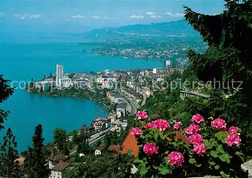 AK / Ansichtskarte Clarens_VD Territet Montreux Lac Leman Clarens_VD