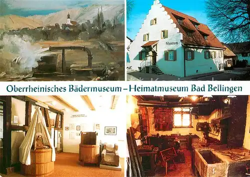 AK / Ansichtskarte Bad_Bellingen Oberrheinsiches Baedermuseum Bad_Bellingen