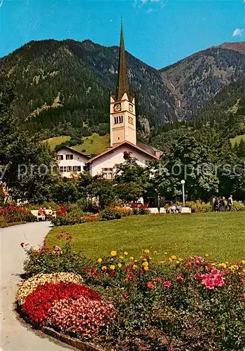 AK / Ansichtskarte Bad_Hofgastein Park Kirche Bad_Hofgastein