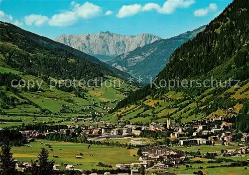 AK / Ansichtskarte Bad_Hofgastein Fliegeraufnahme mit Hochkoenig Bad_Hofgastein