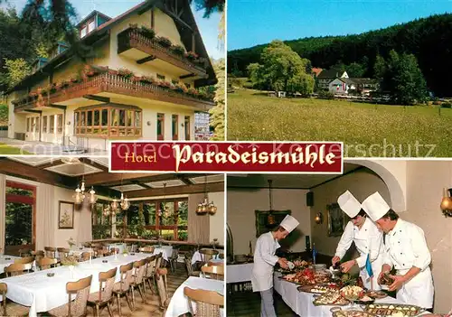 AK / Ansichtskarte Roellfeld Klingenberg Hotel Restaurant Paradeismuehle Roellfeld