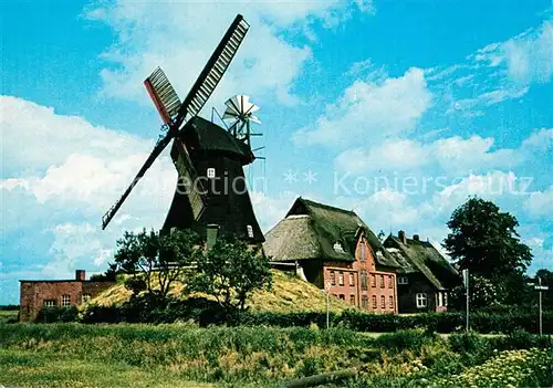 AK / Ansichtskarte Kollmar_Holstein Niederelbe Greves Muehle  