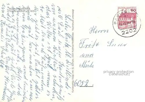 AK / Ansichtskarte Kollmar_Holstein Greves Muehle 