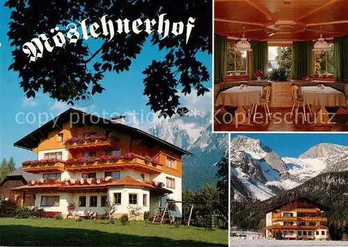 AK / Ansichtskarte Ramsau_Dachstein_Steiermark Pension Moeslehnerhof Ramsau_Dachstein