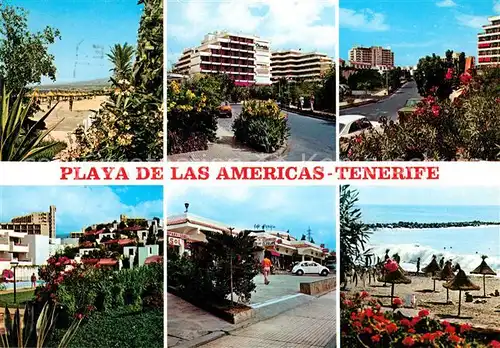 AK / Ansichtskarte Playa_de_las_Americas Hotel Strand Playa_de_las_Americas