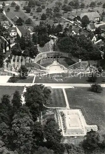 AK / Ansichtskarte Augst Augusta Raurica Roemisches Theater Tempel Schoenbuehl Augst