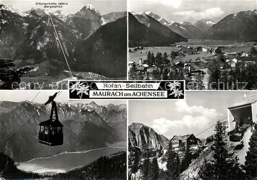 AK / Ansichtskarte Maurach_Achensee Rofan Seilbahn Maurach Achensee