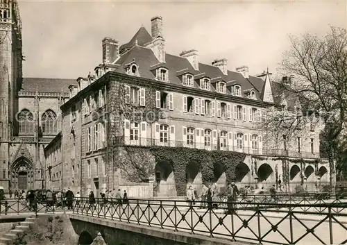 AK / Ansichtskarte Quimper Ancien Eveche Quais Quimper