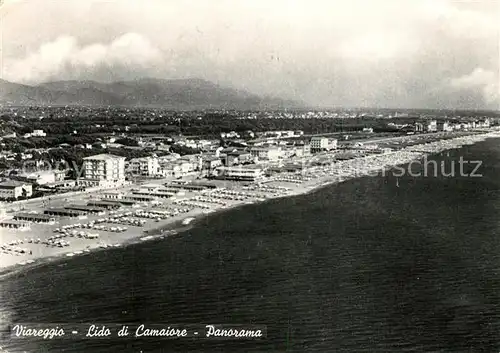 AK / Ansichtskarte Viareggio Lido di Camaiore Panorama Fliegeraufnahme viareggio