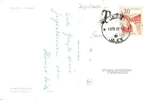 AK / Ansichtskarte Jaice Stauwehr Panorama Jaice