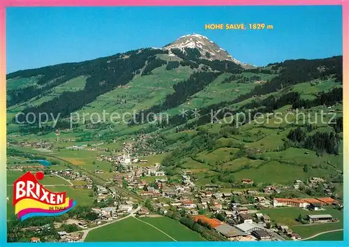 AK / Ansichtskarte Brixen_Thale Fliegeraufnahme Hohe Salve Brixen_Thale