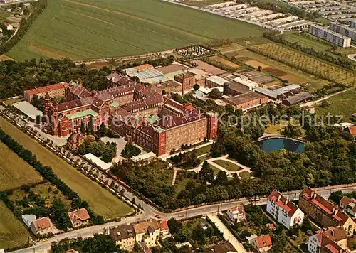 AK / Ansichtskarte Moedling Fliegeraufnahme Missionshaus Sankt Gabriel Moedling