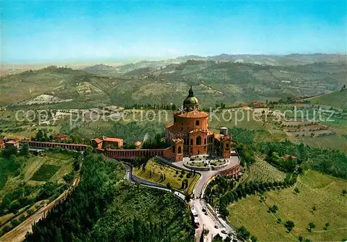 AK / Ansichtskarte Bologna Fliegeraufnahme Heilige Jungfrau Heiliger Luca  Bologna