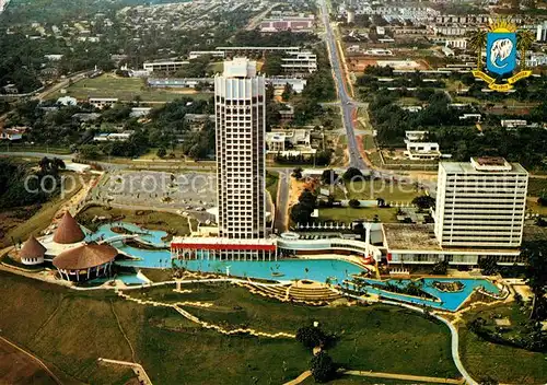 AK / Ansichtskarte Abidjan Hotelanlagen Fliegeraufnahme Abidjan