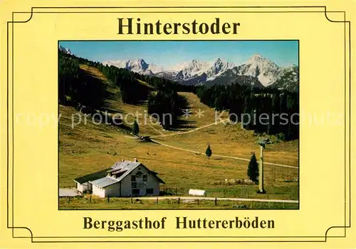 AK / Ansichtskarte Hinterstoder Berggasthof Huttererboeden Hinterstoder