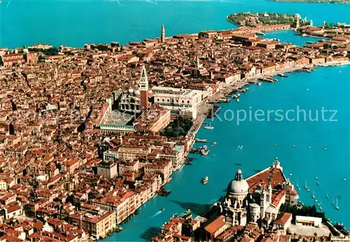 AK / Ansichtskarte Venezia_Venedig Fliegeraufnahme Venezia Venedig