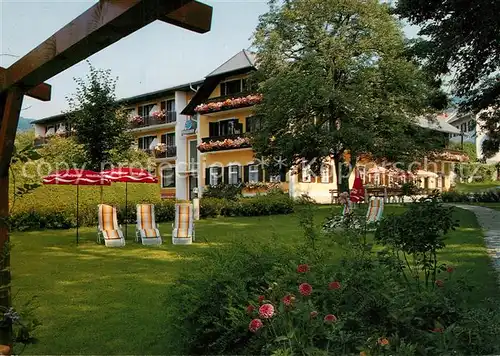 AK / Ansichtskarte Hartberg_Steiermark Gasthof Pension Kneissl Garten Hartberg_Steiermark
