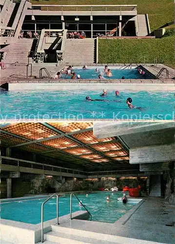 AK / Ansichtskarte Badgastein Thermalbad Felsenbad Freibad Badgastein