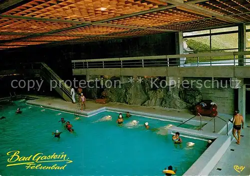 AK / Ansichtskarte Bad_Gastein Thermalbad Felsenbad Hallenbad Bad_Gastein