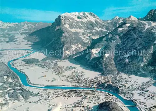AK / Ansichtskarte Kufstein_Tirol Alpenstadt Fliegeraufnahme Kufstein_Tirol