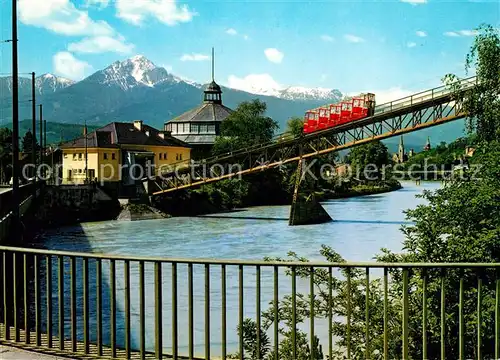 AK / Ansichtskarte Innsbruck Hungerburgbahn Talstation Nockspitze Stubaier Alpen Innsbruck