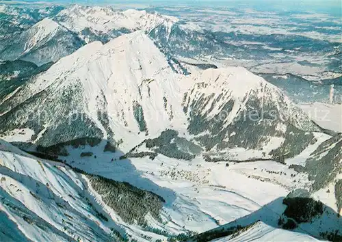 AK / Ansichtskarte Berwang_Tirol Winter in den Alpen Fliegeraufnahme Berwang Tirol