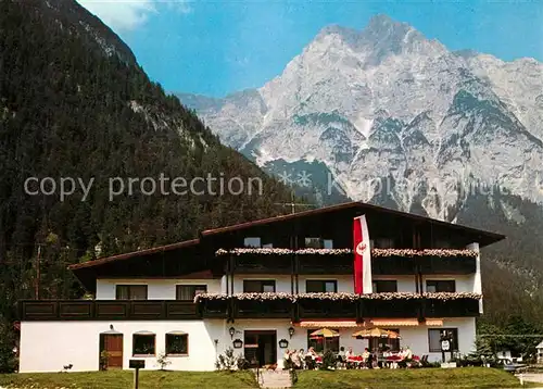 AK / Ansichtskarte Leutasch Hotel Gasthof Steinbock Alpen Leutasch