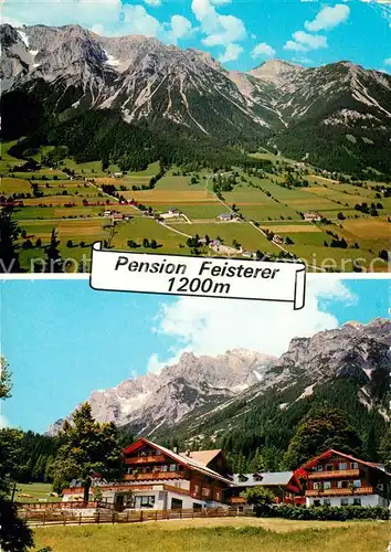 AK / Ansichtskarte Ramsau_Dachstein_Steiermark Pension Feisterer Alpenpanorama Ramsau_Dachstein